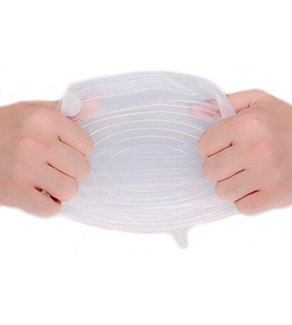 Silicone Lids 8 Pack